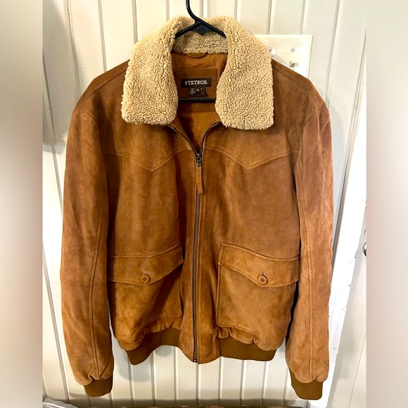 Stetson Suede Bomber Men’s